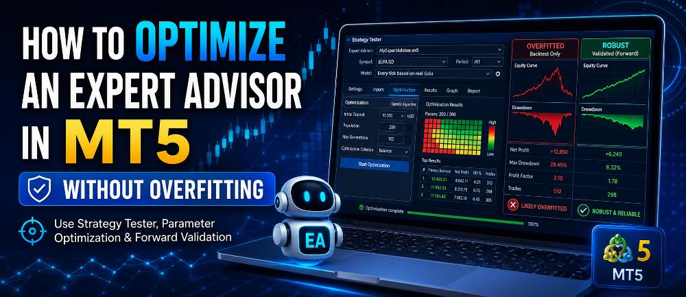 How to optimize an Expert Advisor in MT5 without overfitting