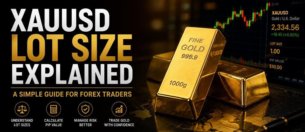 XAUUSD lot size explained for gold trading beginners