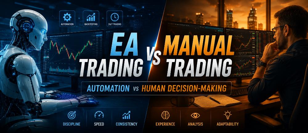 EA trading vs manual trading comparison for forex traders