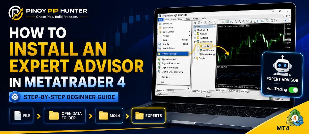 How to install an Expert Advisor in MT4 step by step