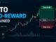 Crypto risk-to-reward ratio illustrated with Stop Loss, entry and Take Profit levels on a cryptocurrency trading chart